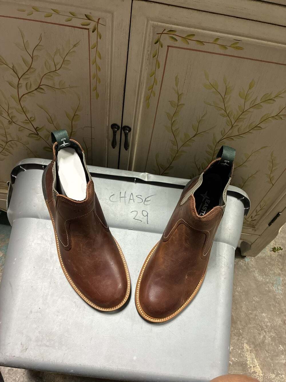 Eastland Leather Chelsea Boots Size 43